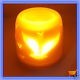 Orange LED electronic flameless light projection Candle